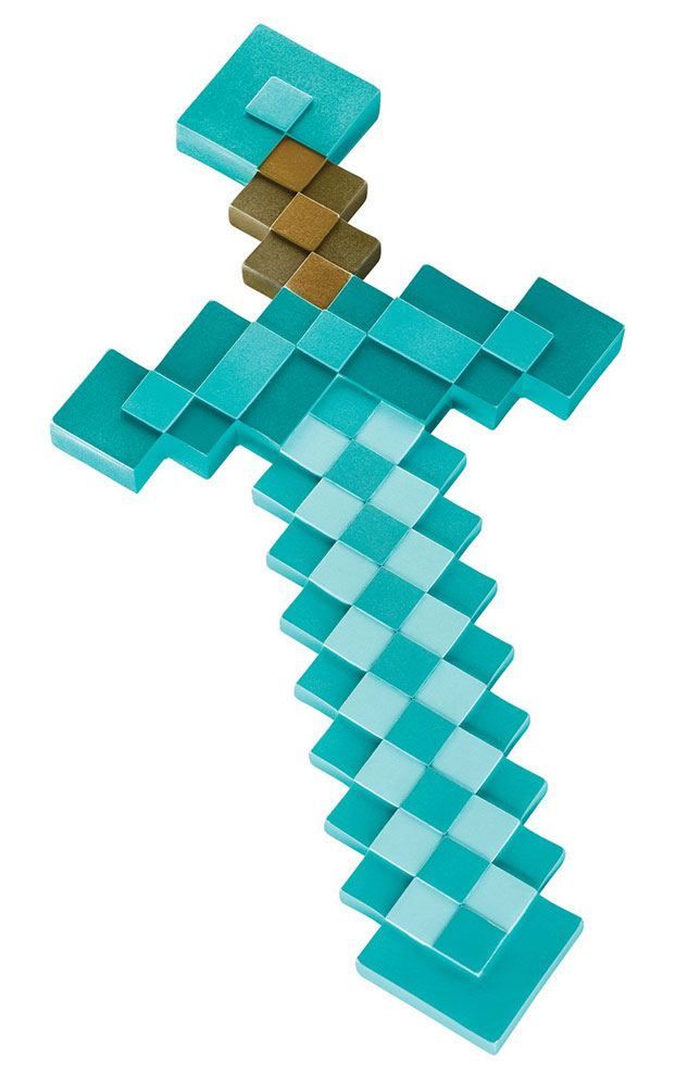 Minecraft Plastic Replica Diamond Sword 51 cm Disguise