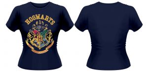 Harry Potter Ladies T-Shirt Hogwarts Crest Size S PHD Merchandise