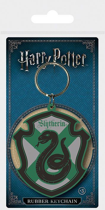 Harry Potter Rubber Keychain Slytherin 6 cm Pyramid International