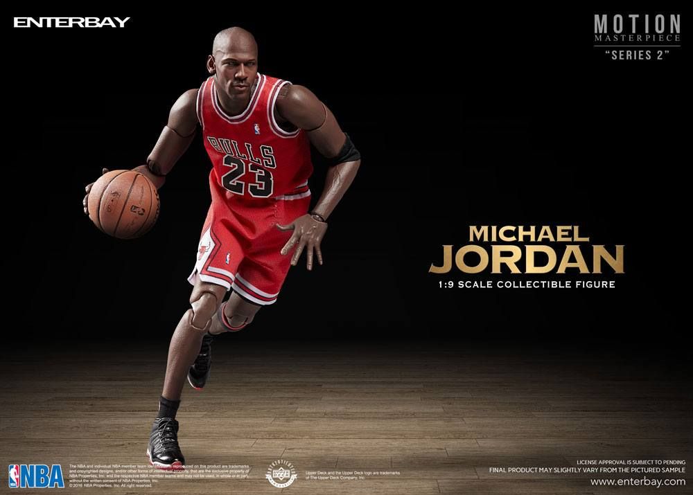 NBA Collection Motion Masterpiece Actionfigur 1/9 Michael Jordan 23 cm Enterbay