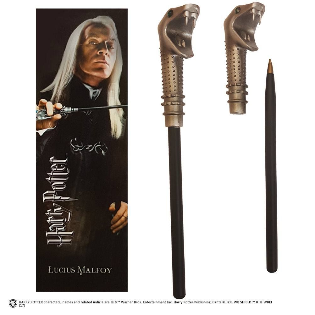 Harry Potter Pen & Bookmark Lucius Malfoy Noble Collection