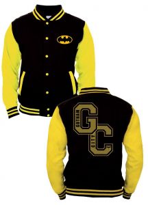 Batman Baseball Varsity Jacket Gotham City Size XL CODI