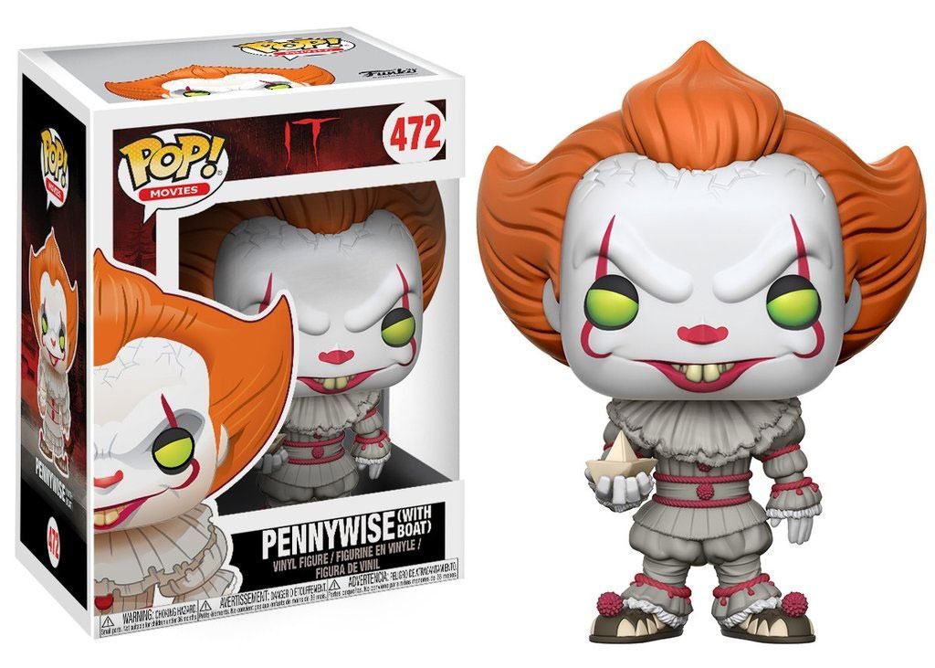 It POP! Movies Vinyl Figure Pennywise (with Boat) 9 cm Funko