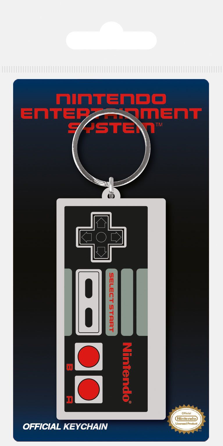 Nintendo Rubber Keychain NES Controller 6 cm Pyramid International