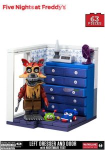 Five Nights at Freddy´s Small Construction Set Left Dresser and Door