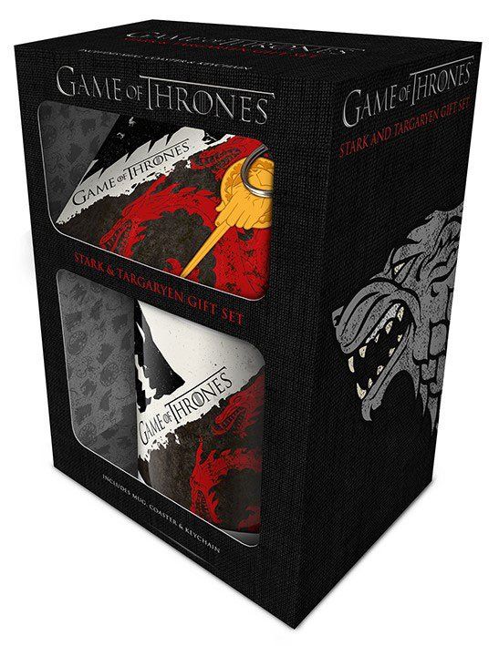Game of Thrones Gift Box Stark & Targaryen Pyramid International