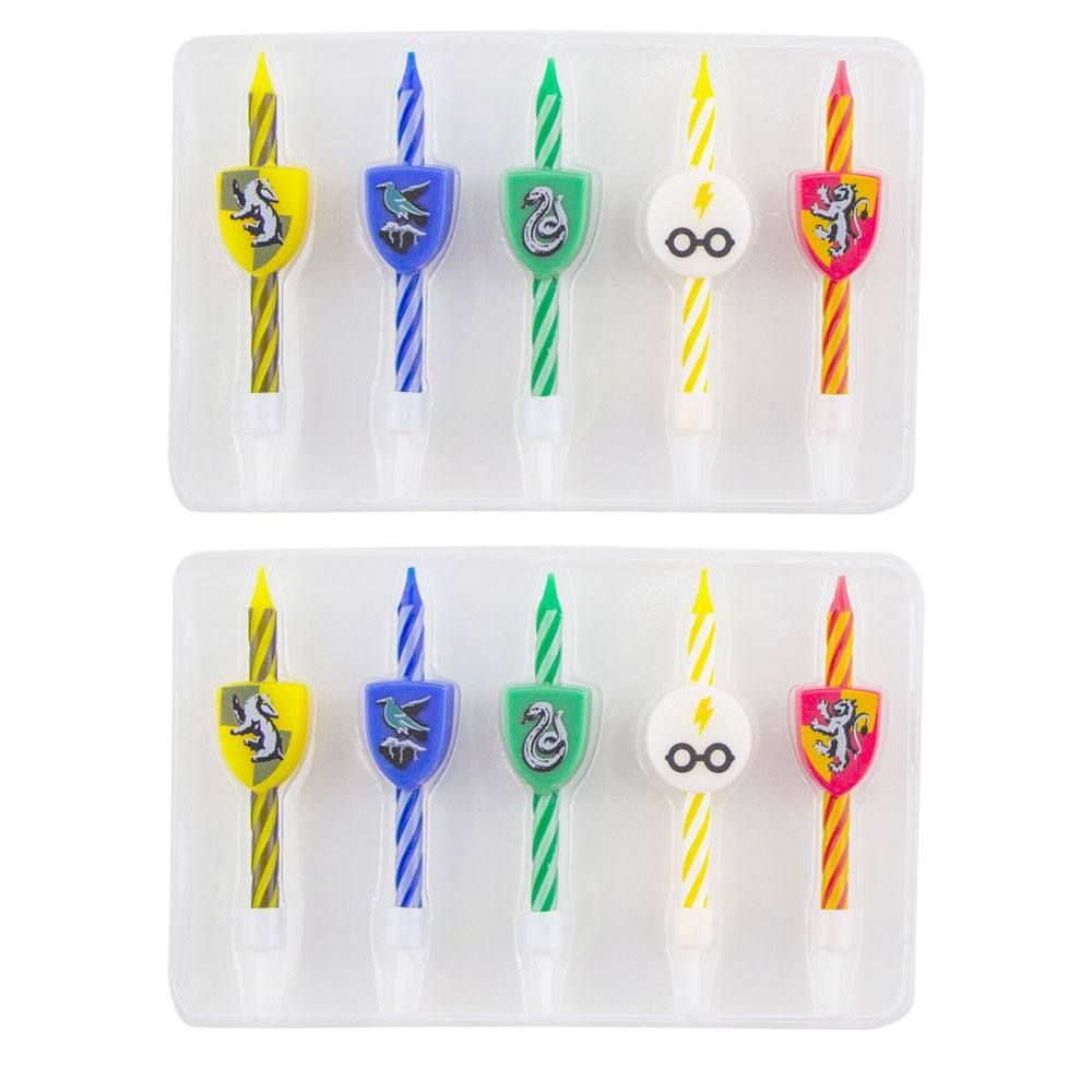 Harry Potter Birthday Candle 10-Pack Logos Cinereplicas