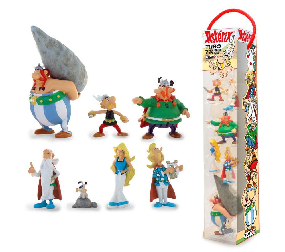 Asterix Mini Figure 7-Pack Characters 4 - 10 cm Plastoy