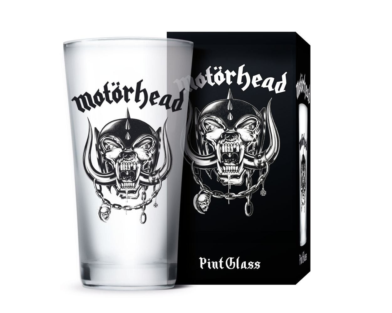 Motörhead Pint Glass Logo KKL