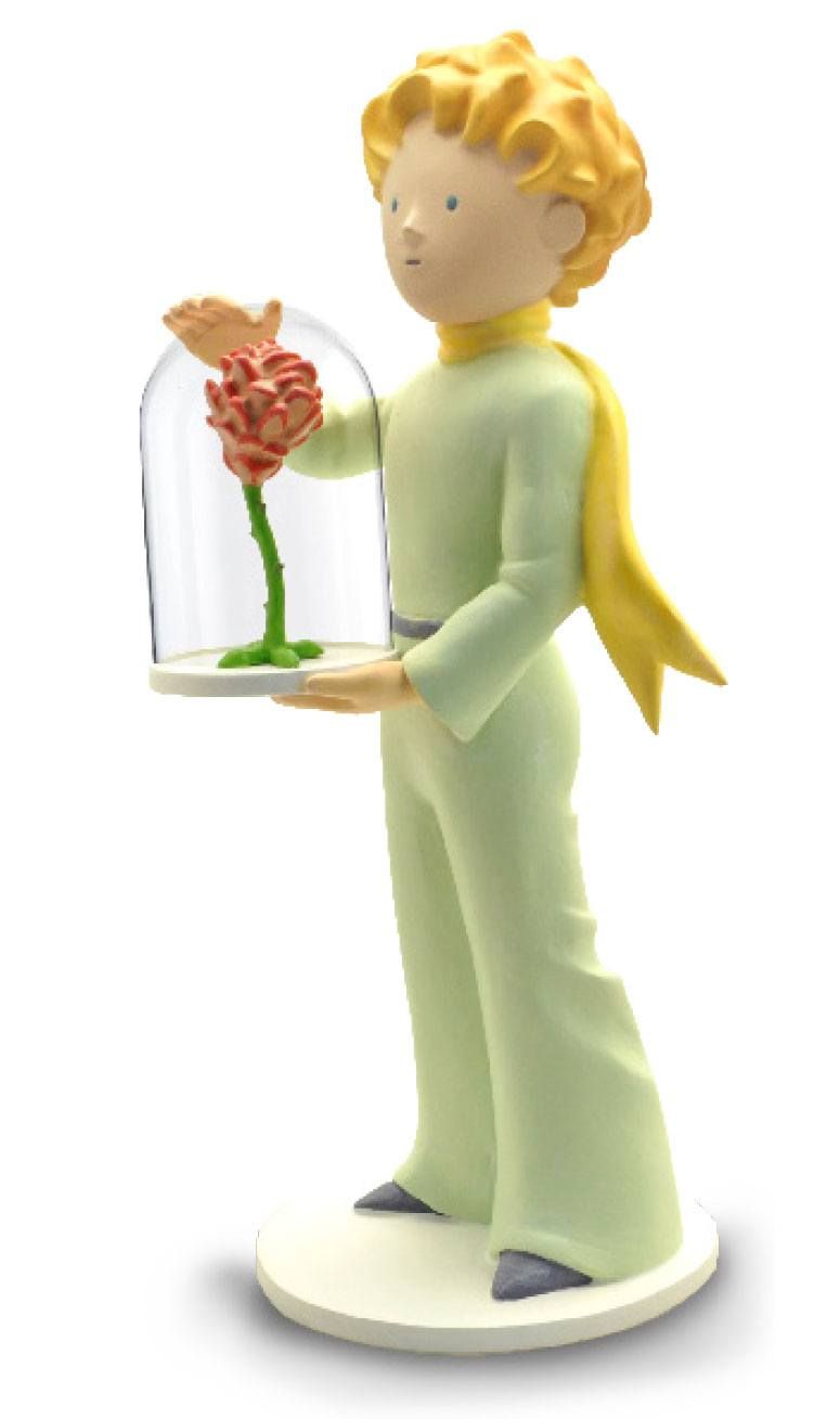 The Little Prince Collector Collection Statue The Little Prince & The Rose 21 cm Plastoy