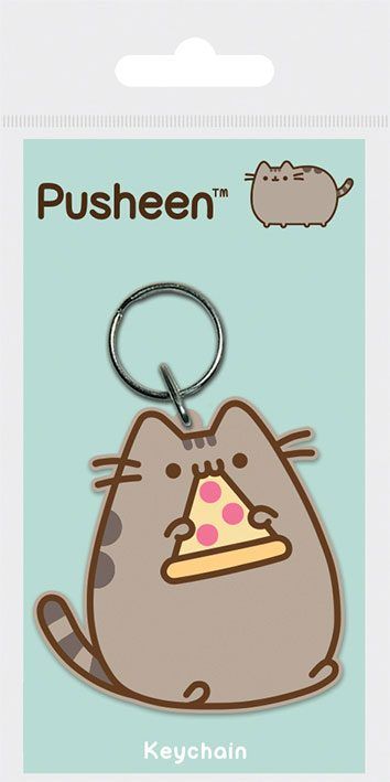 Pusheen Rubber Keychain Pizza 6 cm Pyramid International
