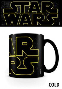 Star Wars Heat Change Mug Logo Characters