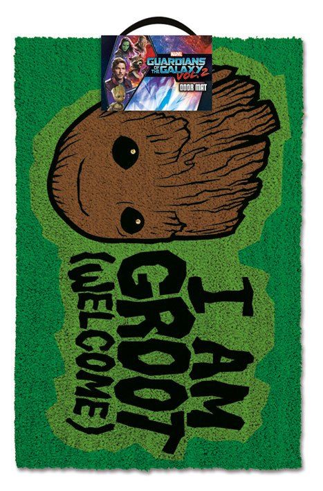 Guardians of the Galaxy Vol. 2 Doormat I AM GROOT - Welcome 40 x 57 cm Pyramid International