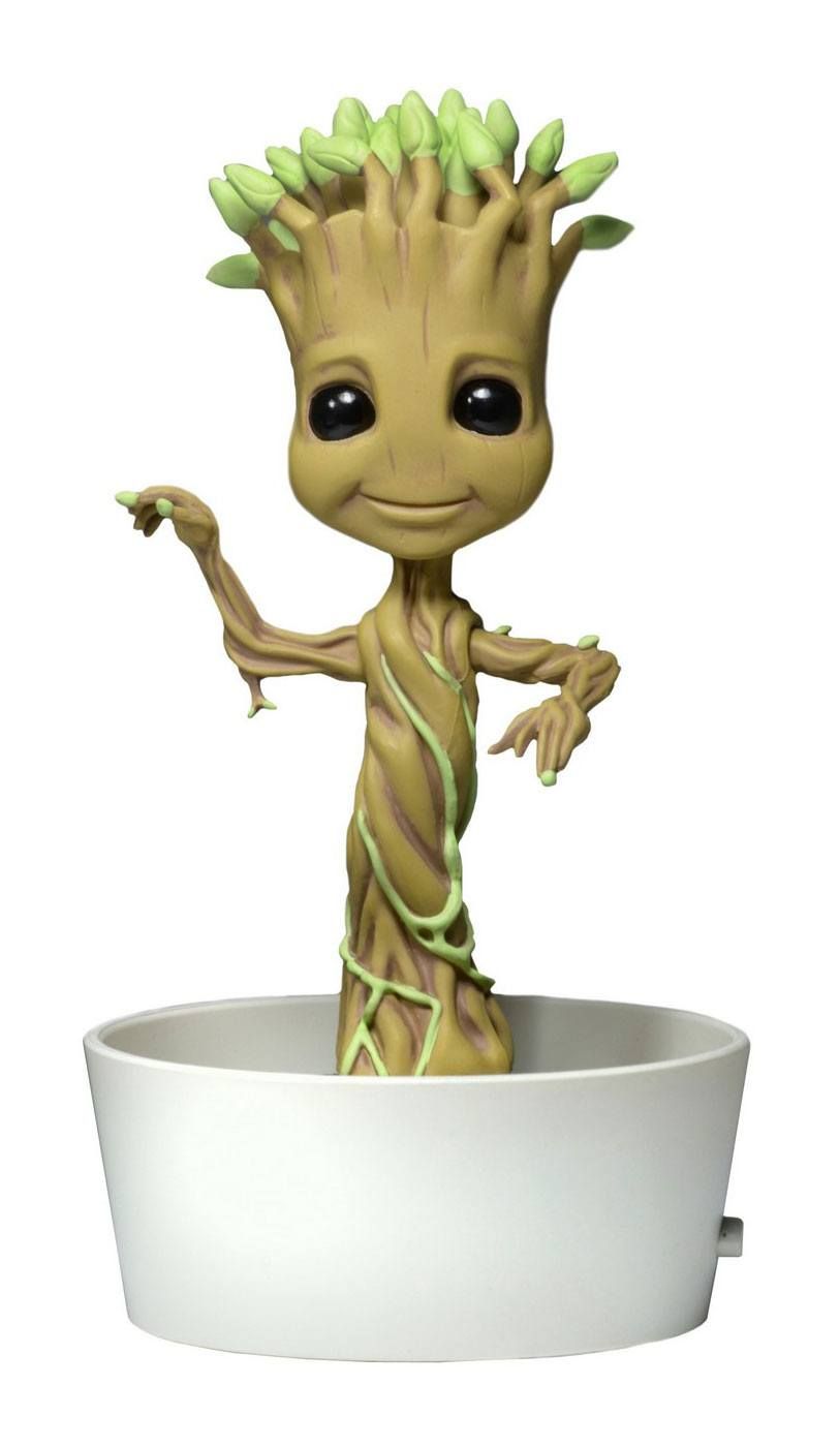 Guardians of the Galaxy Body Knocker Bobble-Figure Dancing Potted Groot 15 cm NECA