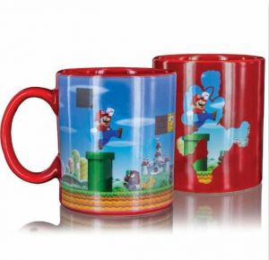 Super Mario Heat Change Mug Level Paladone Products