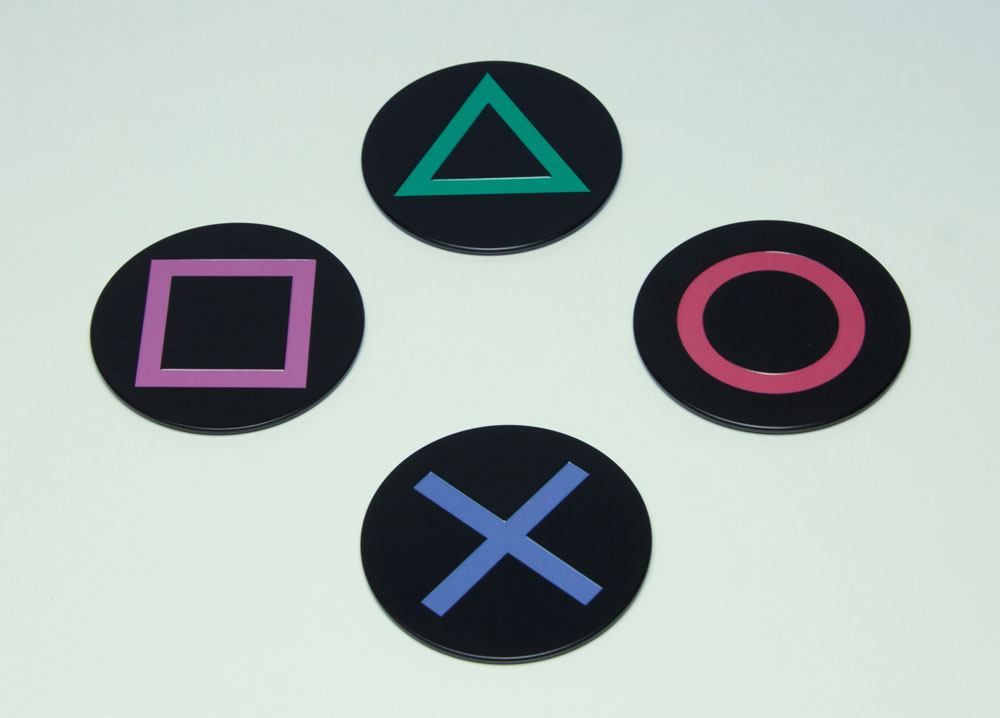 PlayStation Coaster 4-Pack Icons Paladone Products