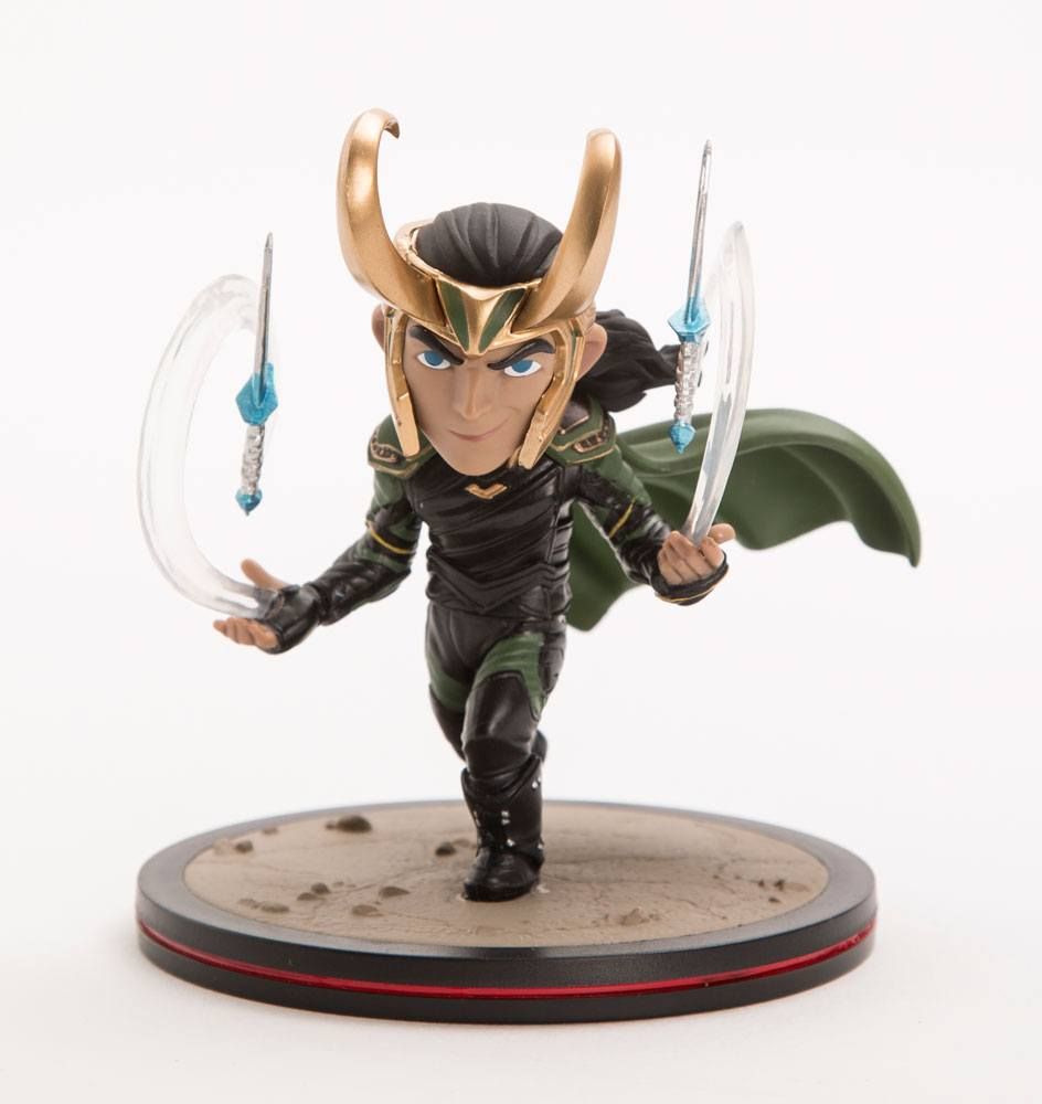 Thor Ragnarok Q-Fig Diorama Loki 10 cm Quantum Mechanix