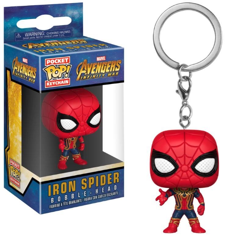 Avengers Infinity War Pocket POP! Vinyl Keychain Iron Spider 4 cm Funko