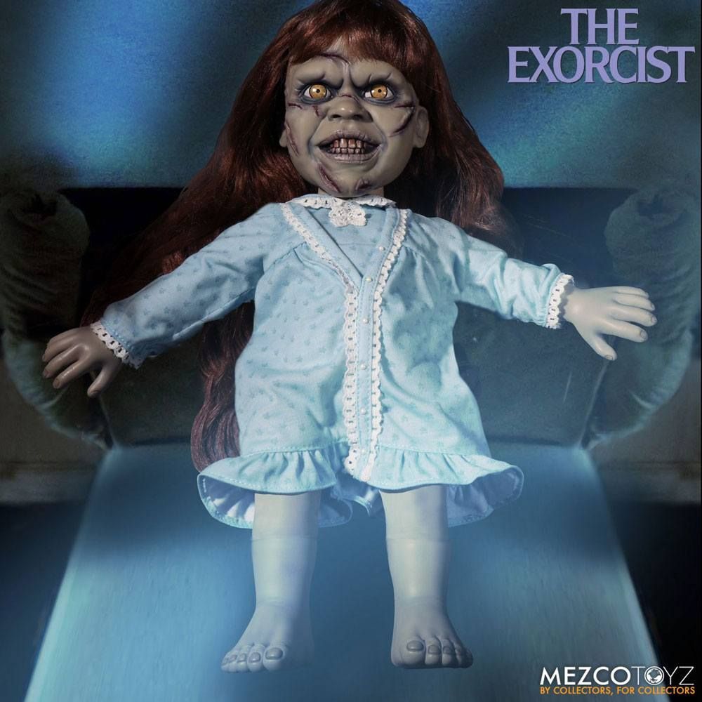 The Exorcist Mega Scale Action Figure with Sound Feature Regan MacNeil 38 cm Mezco Toys