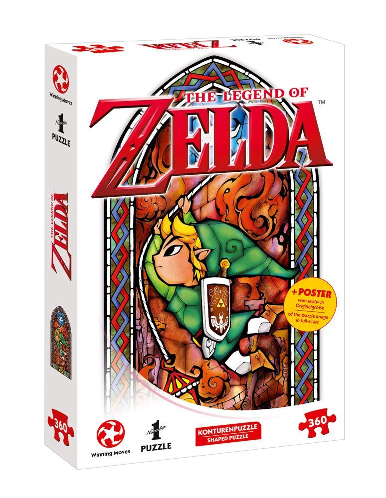 The Legend of Zelda Jigsaw Puzzle Link Adventurer Winning Moves