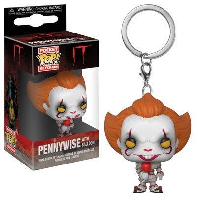 Stephen King's It 2017 Pocket POP! Vinyl Keychain Pennywise with Balloon 4 cm Funko