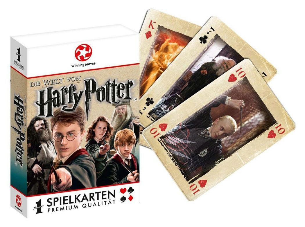 Harry Potter Number 1 Playing Cards *German Packaging* Winning Moves