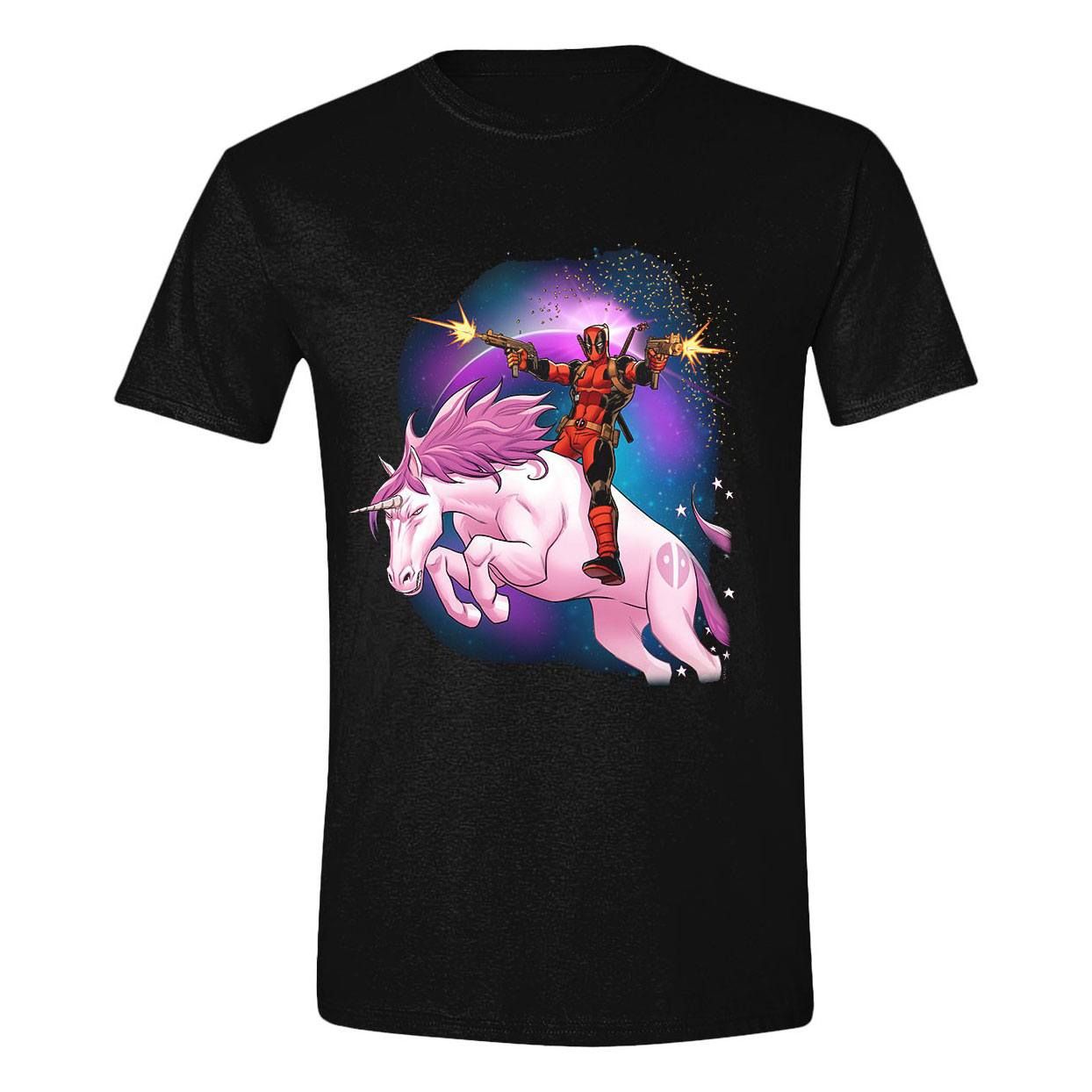 Deadpool T-Shirt Space Unicorn Size S PCMerch