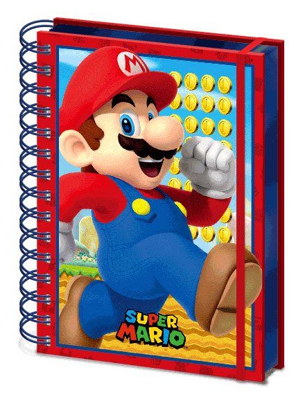 Super Mario 3D Wiro Notebook A5 Mario Pyramid International