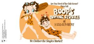 Betty Boop mug Dating Service Licenced