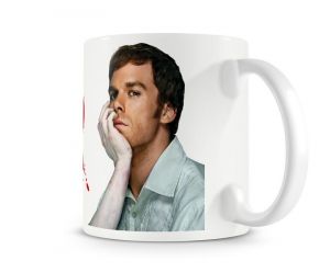 Dexter coffe mug Logo Licenced