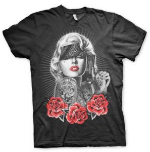 Marilyn Monroe Pain T-Shirt (Black)
