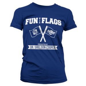 Fun With Flags Girly Tee (Navy) | L, M, S, XL, XXL