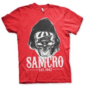 SAMCRO Dark Reaper T-Shirt (Red) | 540278
