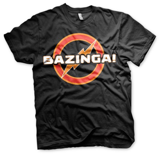 Bazinga Underground Logo T-Shirt (Black)