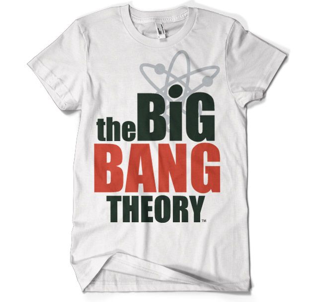 The Big Bang Theory Logo T-Shirt (White)