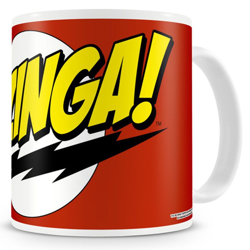The Big Bang Theory mug Bazinga Licenced