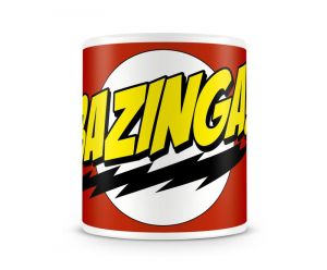 The Big Bang Theory mug Bazinga Licenced