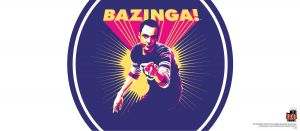 The Big Bang Theory mug Sheldon Says BAZINGA! Licenced