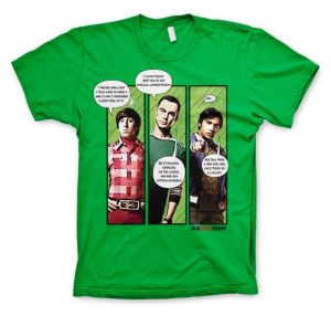 TBBT - Superhero Quips T-Shirt (Green) | L, M, S, XL, XXL