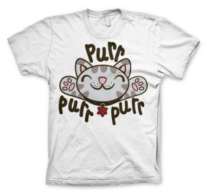 Soft Kitty - Purr-Purr-Purr T-Shirt (White) | L, M, S, XL, XXL