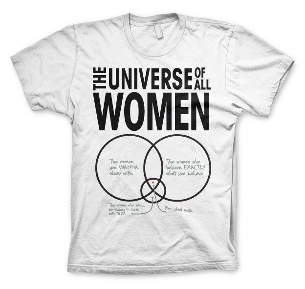 The Universe Of All Women T-Shirt (White)
