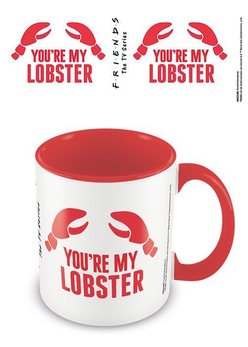 Friends Coloured Inner Mug You're my Lobster Pyramid International