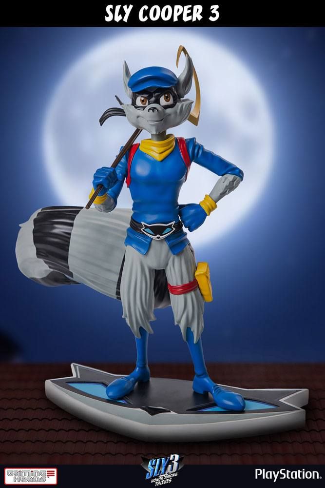 Sly Cooper 3 Statue 1/6 Sly Cooper Classic 41 cm Gaming Heads