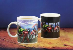 Marvel Comics Heat Change Mug Avengers Paladone Products