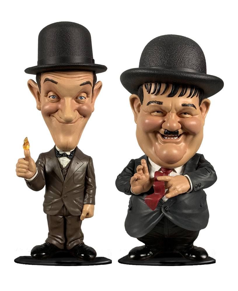 Laurel and Hardy Mini Bobble-Head 2-Pack Suits 8 cm BIG Chief Studios