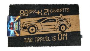 Back to the Future Doormat Time Machine 43 x 72 cm