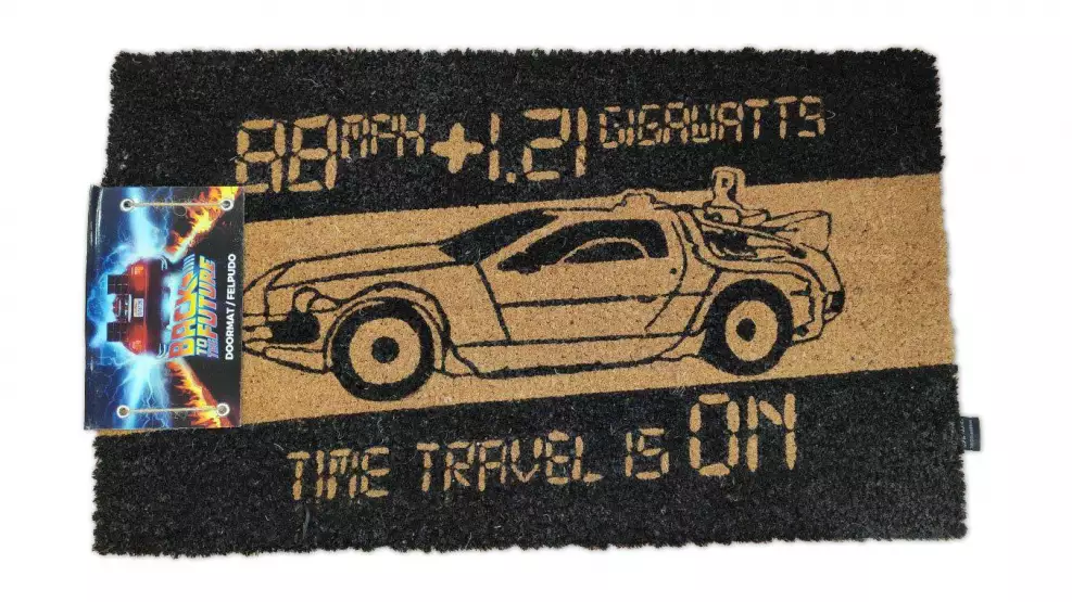 Back to the Future Doormat Time Machine 43 x 72 cm SD Toys