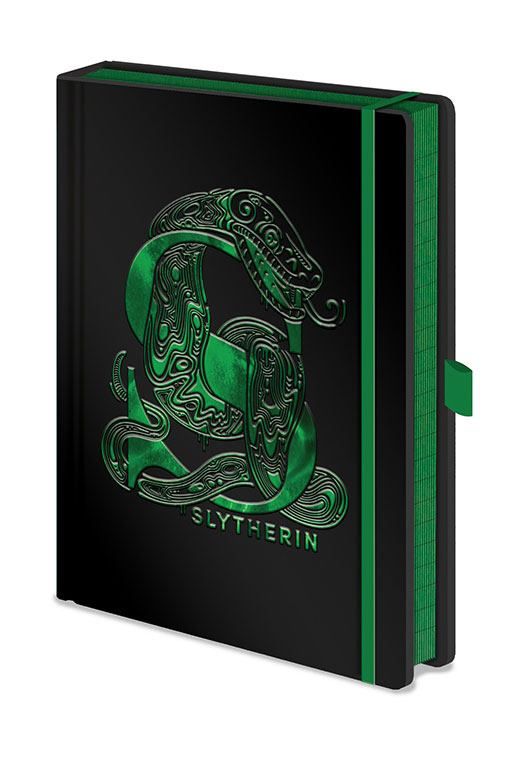 Harry Potter Premium Notebook A5 Slytherin Foil Pyramid International