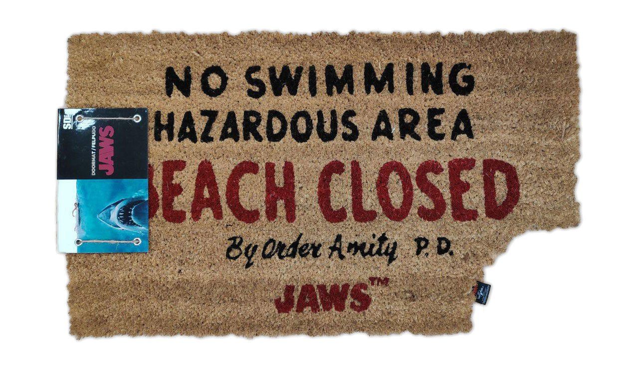 Jaws Doormat Beach Closed 43 x 72 cm SD Toys