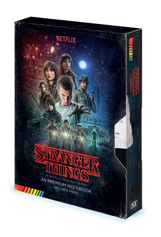 Stranger Things Premium Notebook A5 VHS (S1) Pyramid International